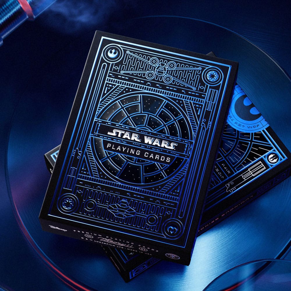 AUF BESTELLUNG HERGESTELLT Star Wars Spielkarten Blaue Version