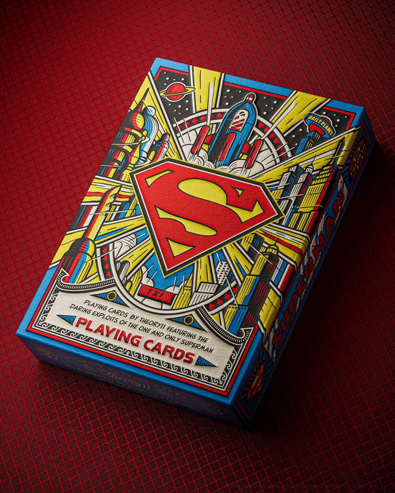 SU ORDINAZIONE DC Comics Playing Cards Superman: The Man of Steel