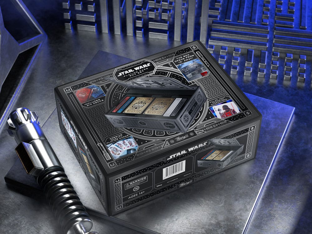 AUF BESTELLUNG HERGESTELLT: Star Wars-Spielkarten „The Force“ im Box-Set (6 Decks)