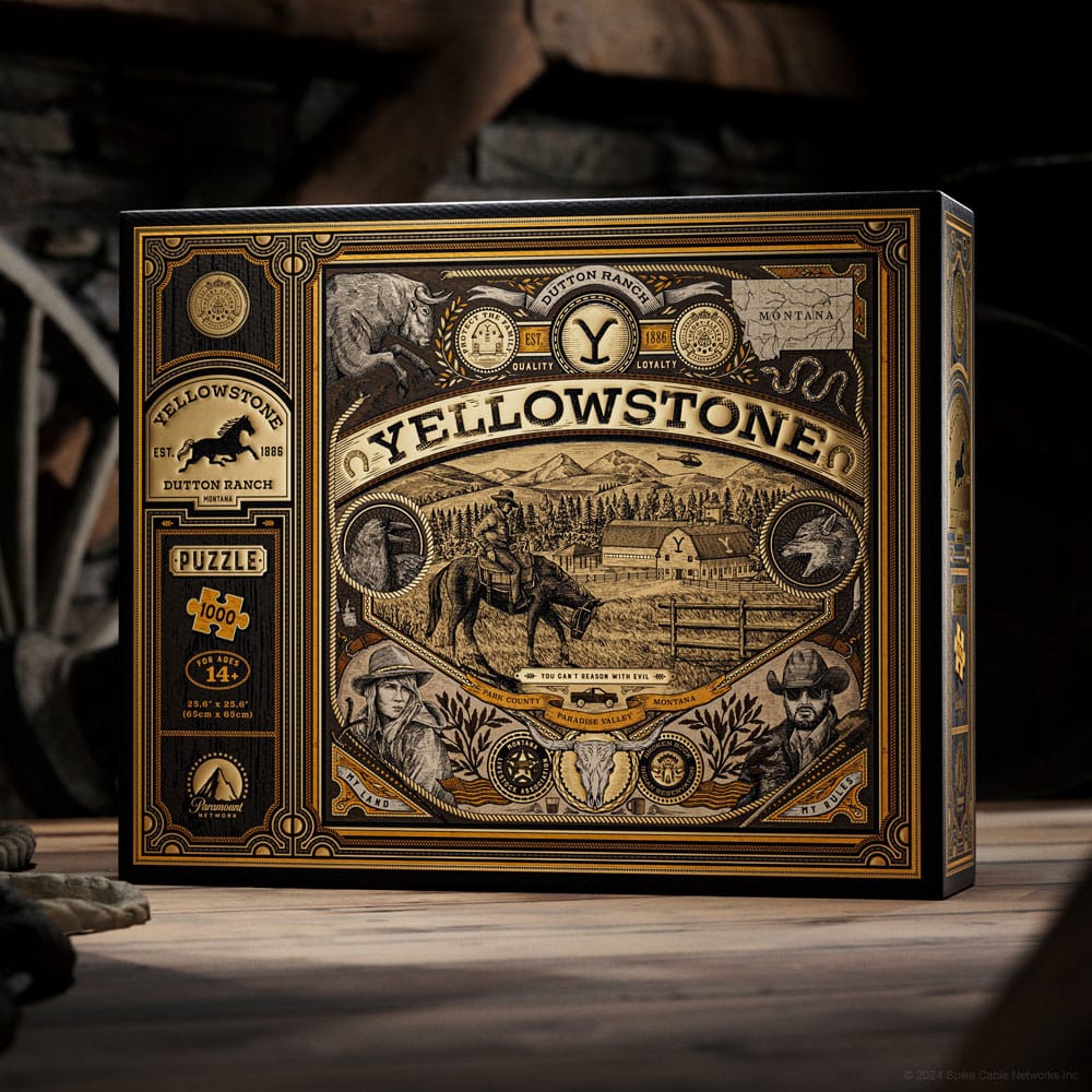 MADE TO ORDER Yellowstone multi-dimensional puzzle (1000 pieces)
