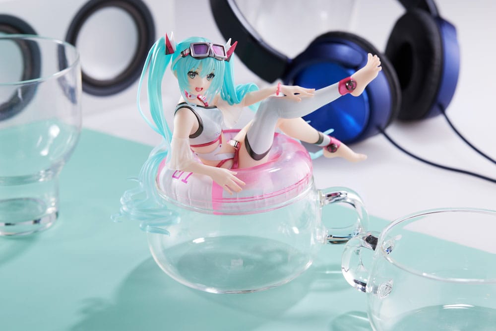 PREORDINE ESAURITO Hatsune Miku PVC Statue Aqua Float Girls Figure Hatsune Miku Reissue 18 cm (H)