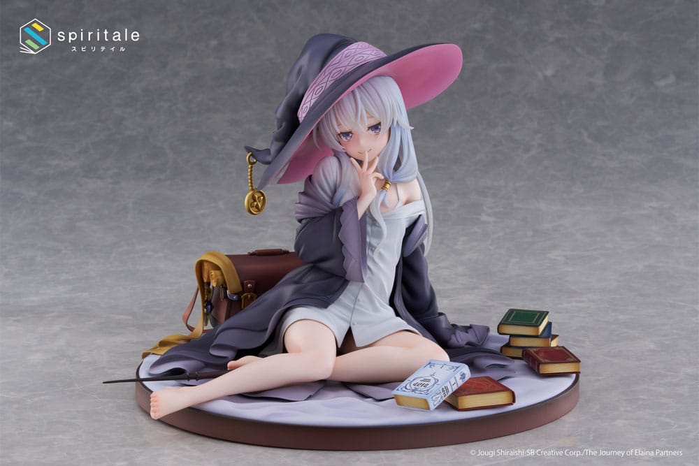 PREORDINE CHIUSO 11/2025 Wandering Witch: The Journey of Elaina Spiritale Statue 1/6 Elaina Rest Ver. 16 cm (PREORDINE NON CANCELLABILE)