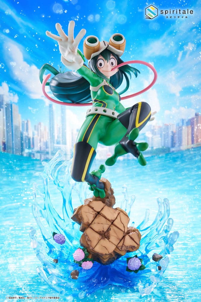 PREORDINE 03/2026 My Hero Academia PVC Statue 1/7 Tsuyu Asui Frog 32 cm (PREORDINE NON CANCELLABILE)