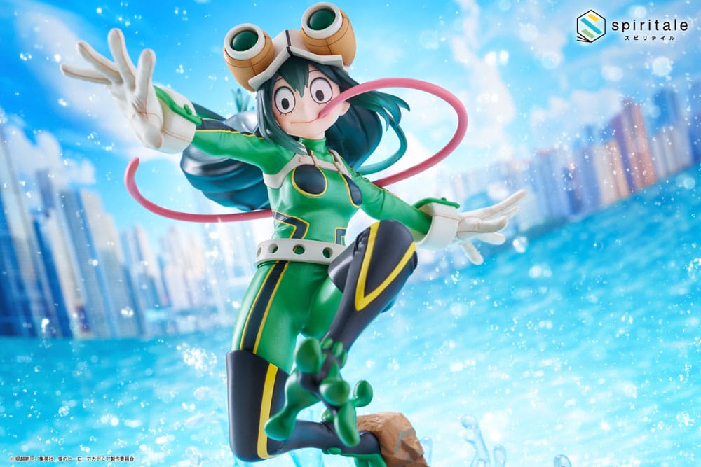 PREORDINE 03/2026 My Hero Academia PVC Statue 1/7 Tsuyu Asui Frog 32 cm (PREORDINE NON CANCELLABILE)