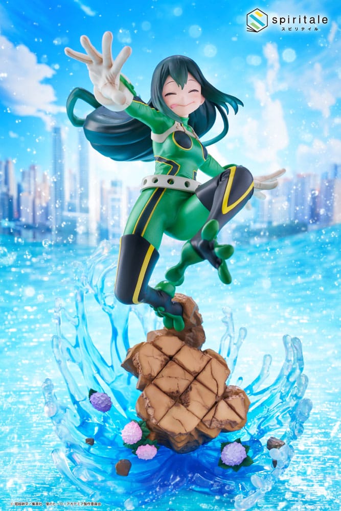 PREORDINE 03/2026 My Hero Academia PVC Statue 1/7 Tsuyu Asui Frog 32 cm (PREORDINE NON CANCELLABILE)