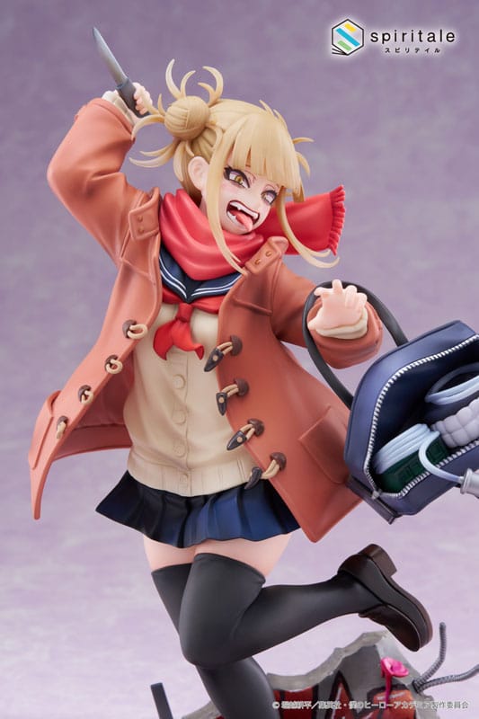 PREORDINE 07/2025 My Hero Academia Himiko Toga Duffel Coat Ver. 27 cm Statue 1/7 (PREORDINE NON CANCELLABILE)