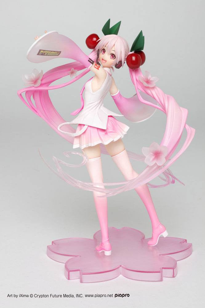 IN STOCK Vocaloid PVC Statue Sakura Miku Newly Written 2020 Ver. 20 cm