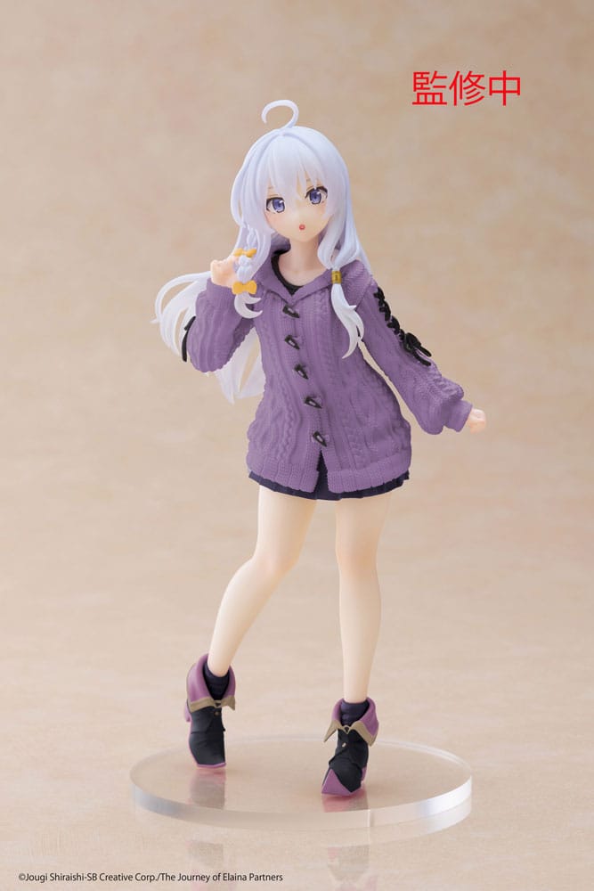 SU ORDINAZIONE Wandering Witch: The Journey of Elaina Coreful PVC Statue Elaina Knit Dress Ver.