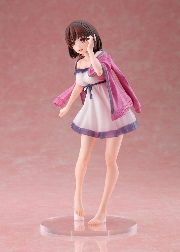 IN STOCK Saekano Coreful PVC Statue Megumi Kato Loungewear Ver. 20 cm