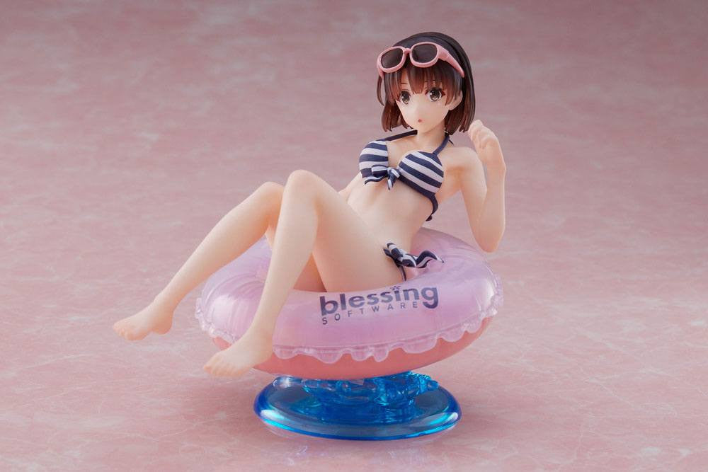 IN STOCK Saekano Aqua Float Girls PVC Statue Megumi Kato 13 cm
