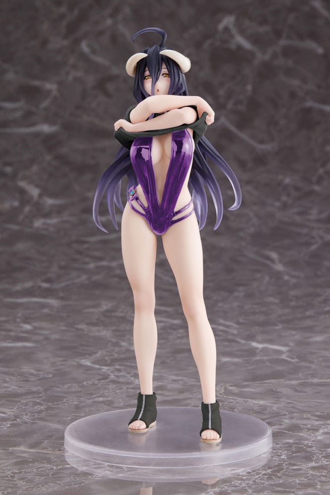 PREORDINE ESAURITO Overlord IV PVC Statue Albedo T-Shirt Swimsuit Ver. Renewal Edition 20 cm