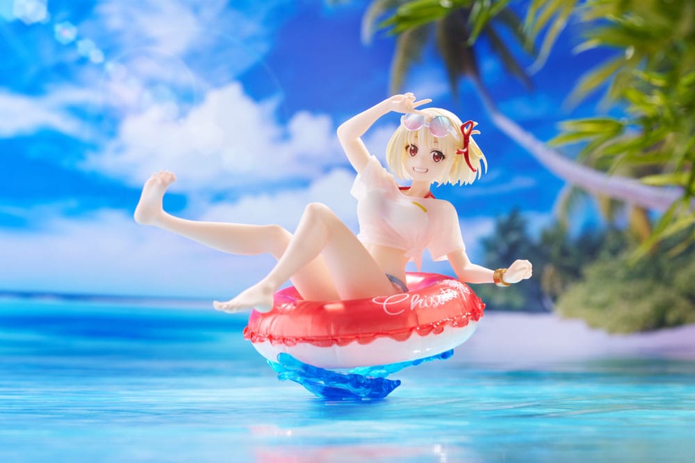 PREORDINE ESAURITO Lycoris Recoil Aqua Float Girls Figure Chisato Nishikigi 10 cm
