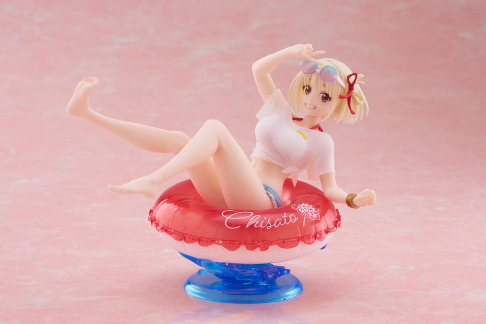 PREORDINE ESAURITO Lycoris Recoil Aqua Float Girls Figure Chisato Nishikigi 10 cm