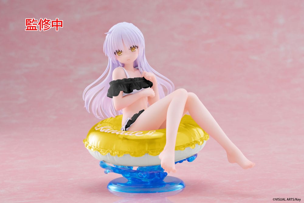 SU ORDINAZIONE Angel Beats! Aqua Float Girls PVC Statue Kanade Tachibana Renewal Edition 10 cm