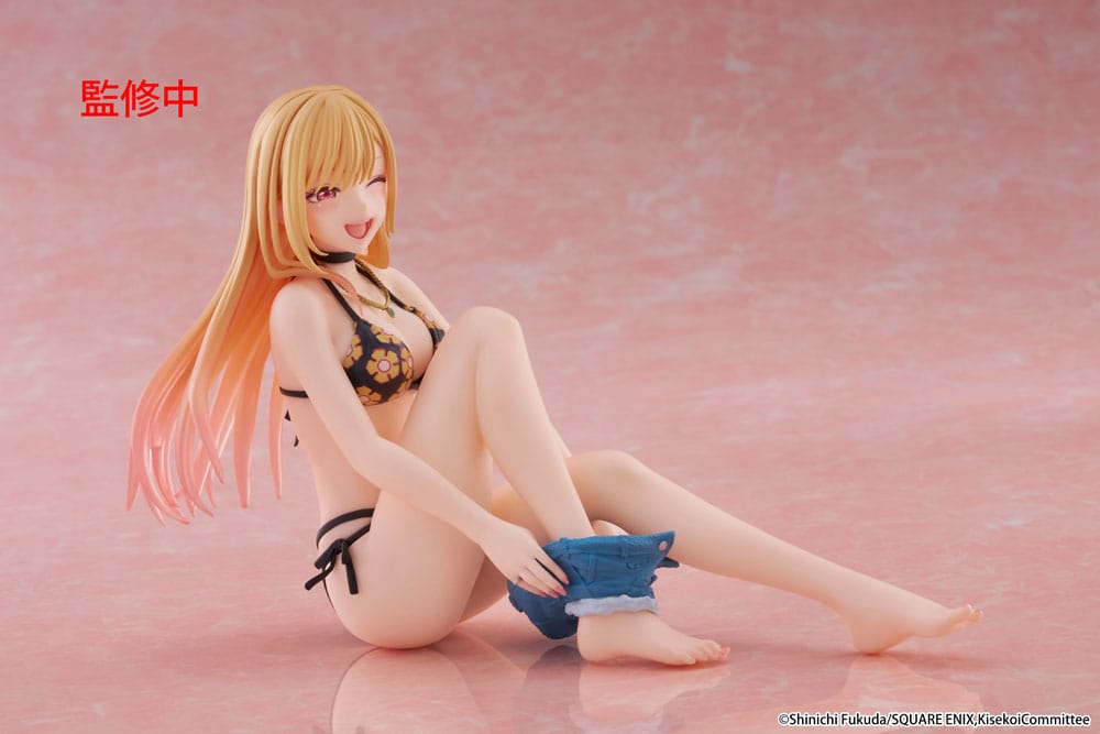 PREORDINE+ 11/2025 My Dress-Up Darling PVC Statue Desktop Cute Figure Marin Kitagawa Measured Swimsuit Ver. 13 cm