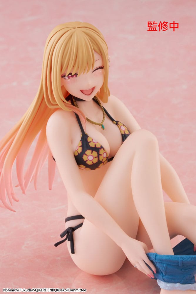 PREORDINE+ 11/2025 My Dress-Up Darling PVC Statue Desktop Cute Figure Marin Kitagawa Measured Swimsuit Ver. 13 cm