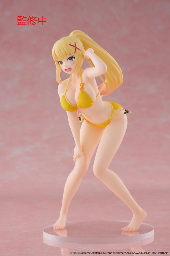 VORBESTELLUNG+ 04/2026 KonoSuba: God's Blessing on This Wonderful World! 3 Coreful PVC-Statue Darkness Swimwear Ver. 18 cm