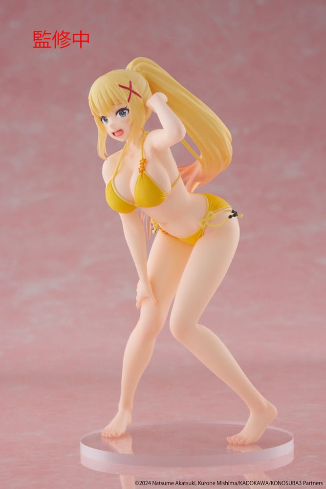 VORBESTELLUNG+ 04/2026 KonoSuba: God's Blessing on This Wonderful World! 3 Coreful PVC-Statue Darkness Swimwear Ver. 18 cm