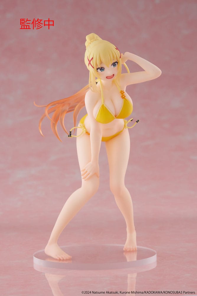 VORBESTELLUNG+ 04/2026 KonoSuba: God's Blessing on This Wonderful World! 3 Coreful PVC-Statue Darkness Swimwear Ver. 18 cm