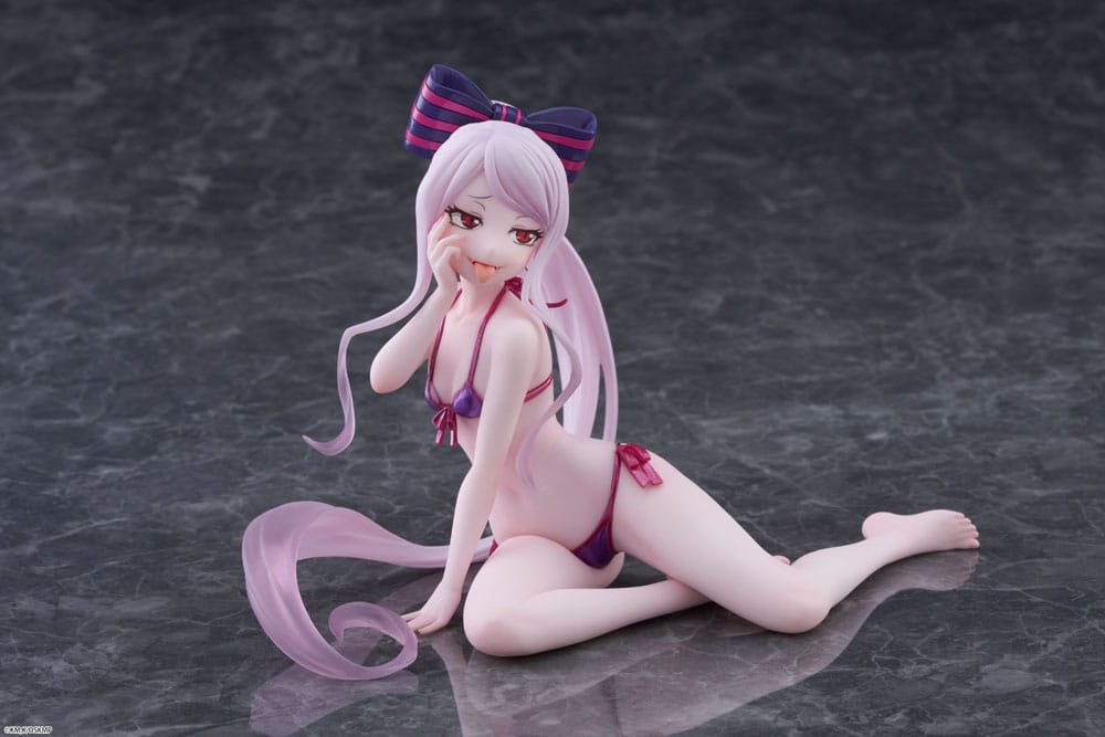 IN STOCK Overlord PVC Statue Desktop Cute Figure Shalltear Swimsuit Ver. 13 cm