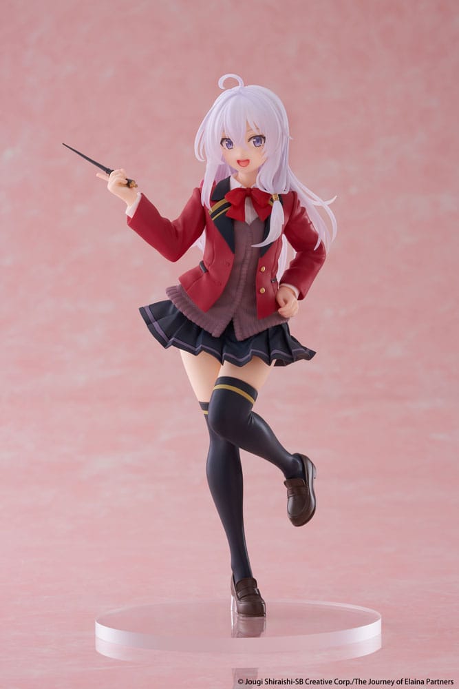 SU ORDINAZIONE Wandering Witch: The Journey of Elaina Coreful PVC Statue Elaina School Uniform Ver. 18 cm ESAURITO