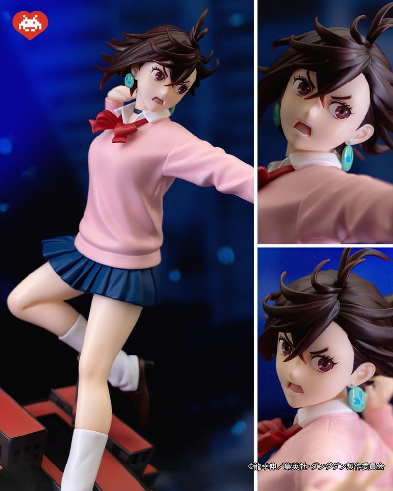 SU ORDINAZIONE Dandadan Dressta PVC Statue Momo 23 cm
