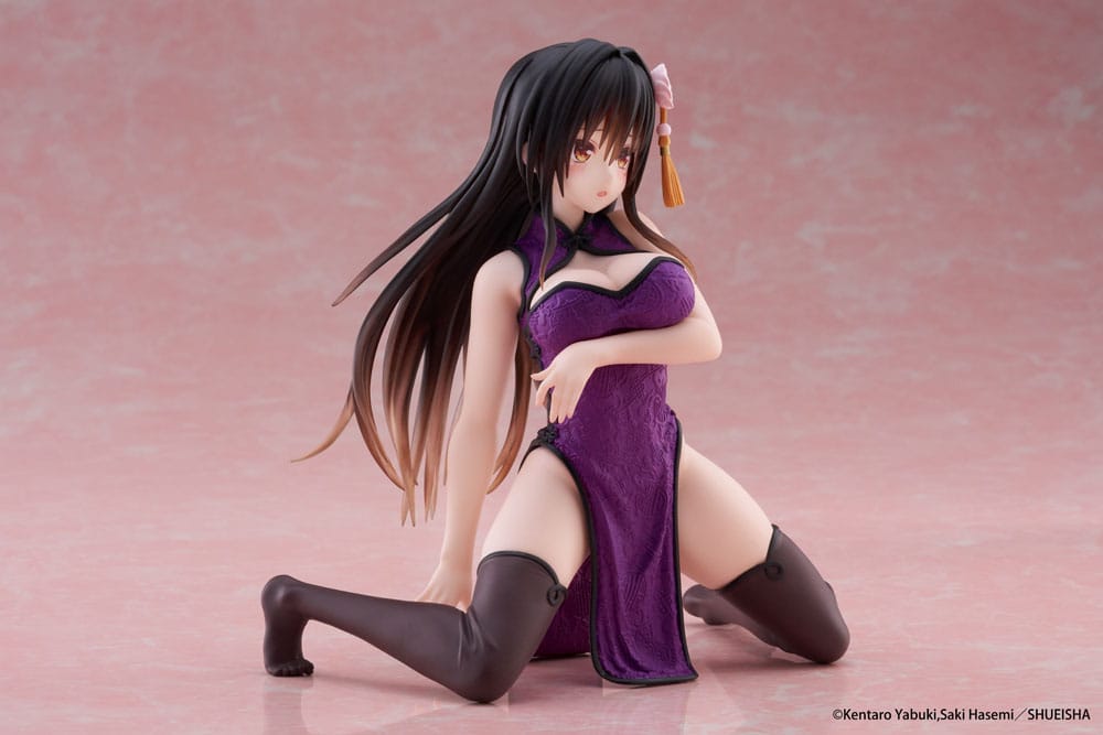 PREORDINE+ 10/2025 To Love Ru Darkness Desktop Cute PVC Statue Yui Kotegawa (Chinese Dress Ver.) 13 cm