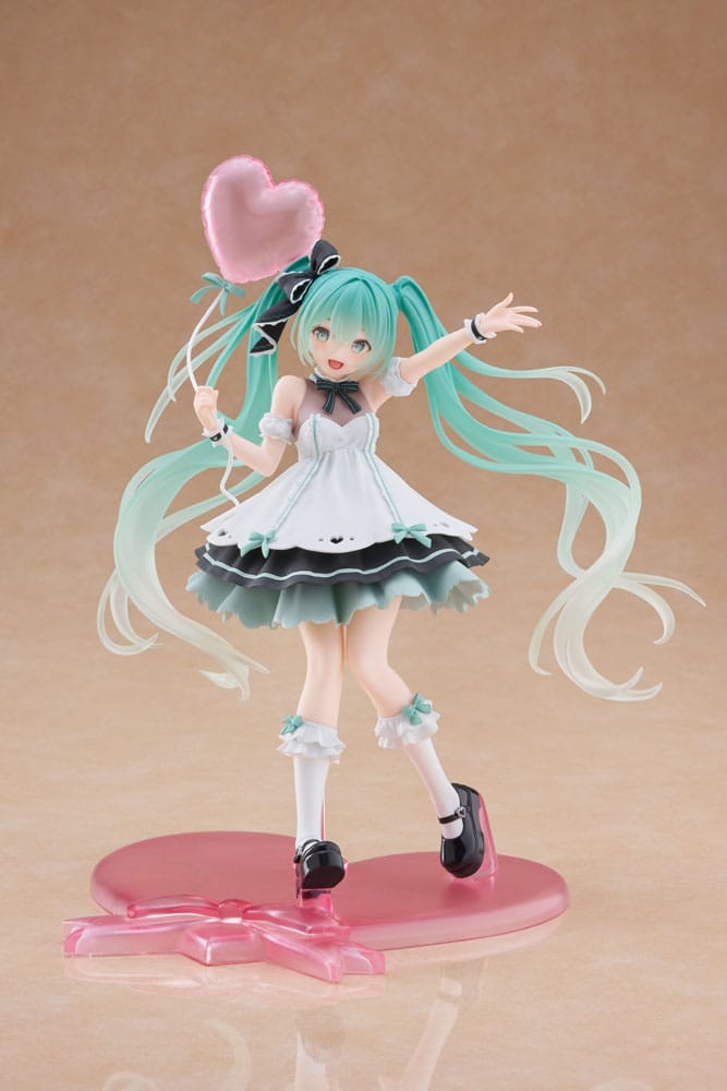 Auf Bestellung gefertigte Hatsune Miku AMP+ PVC-Statue, Hatsune Miku Geburtstagsparty 2025, 21 cm
