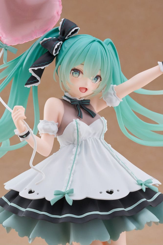 Auf Bestellung gefertigte Hatsune Miku AMP+ PVC-Statue, Hatsune Miku Geburtstagsparty 2025, 21 cm