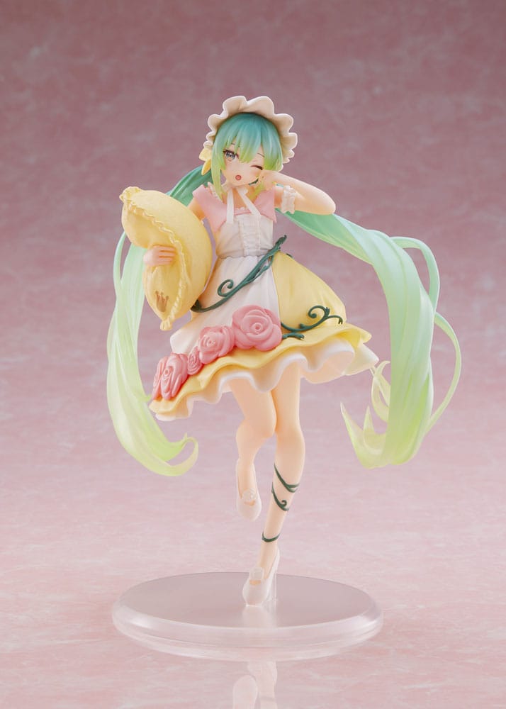 PREORDINE+ 12/2025 Hatsune Miku PVC Statue Hatsune Miku Wonderland Figure Sleeping Beauty Reissue 18 cm