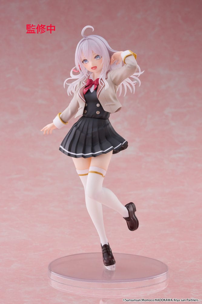 PREORDINE+ 11/2025 Alya Sometimes Hides Her Feelings in Russian Coreful PVC Statue Alya School Uniform Ver. 18 cm