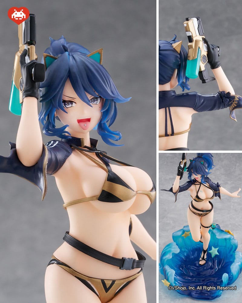 SU ORDINAZIONE VTuber Dressta PVC Statue Kson 23 cm