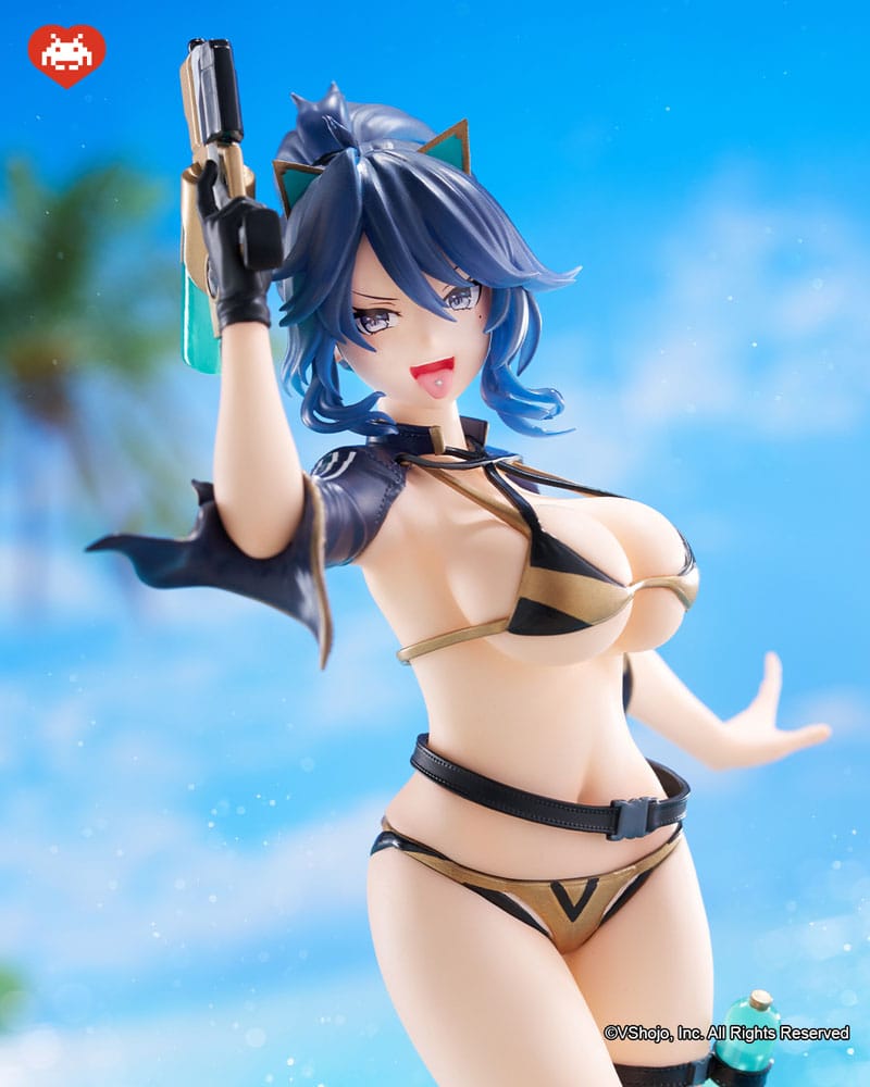 SU ORDINAZIONE VTuber Dressta PVC Statue Kson 23 cm