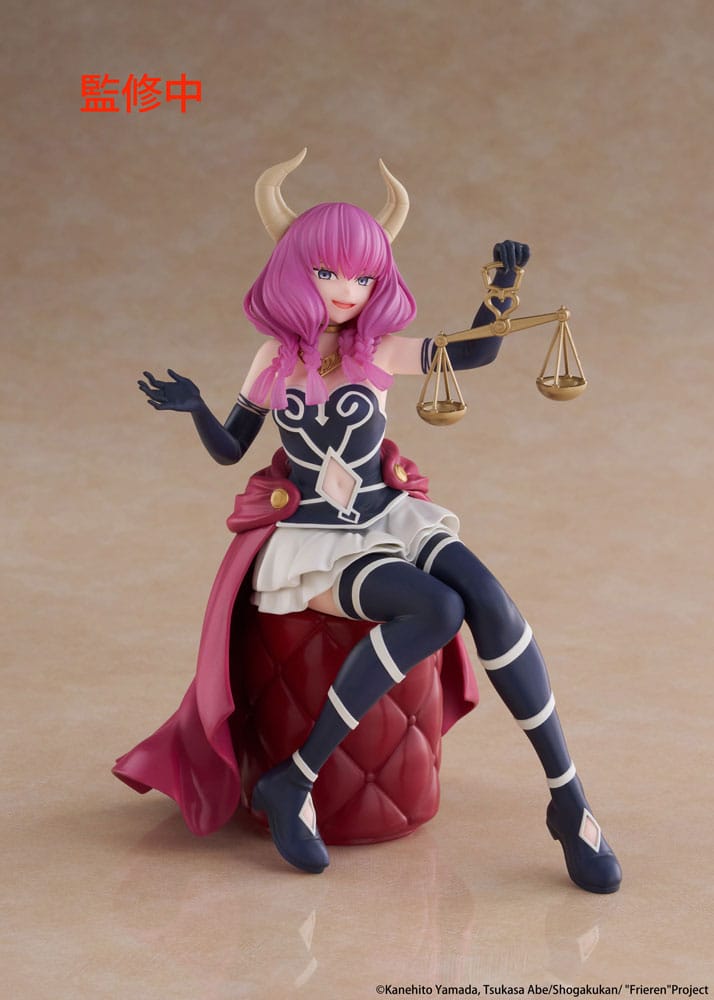 SU ORDINAZIONE Frieren: Beyond Journey's End PVC Statue Desktop Cute Figure Aura the guillotine 13 cm