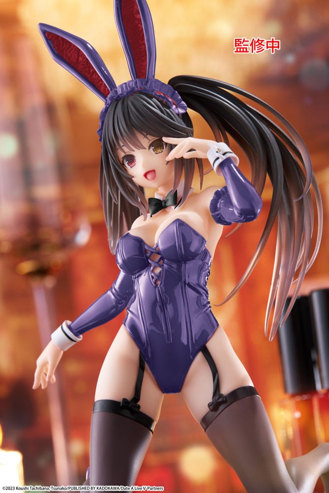 PREORDER+ 03/2026 Date A Live V PVC Statue Desktop Cute Figure Kurumi Tokisaki Bunny Ver. Renewal 13 cm