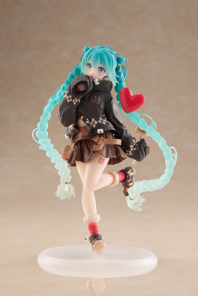 PREORDINE+ 05/2026 Hatsune Miku PVC Statue Hatsune Fashion Outdoor Spring Ver. 18 cm