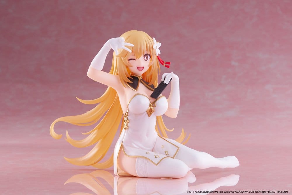 PREORDINE+ 06/2026 A Certain Scientific Railgun PVC Statue Desktop Cute Figure Misaki Shokuho Chinese Dress Ver. 13 cm