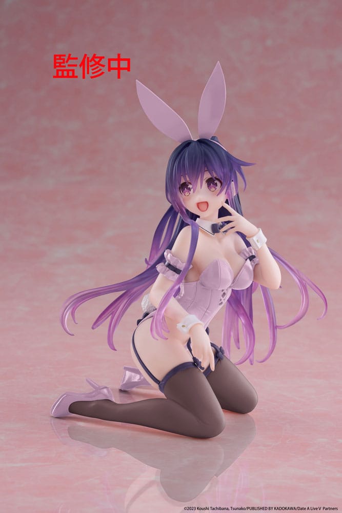 AUF BESTELLUNG Date A Live PVC Statue Desktop Cute Figur Tohka Yatogami (Bunny Ver.) Erneuerung 13 cm AUSVERKAUFT