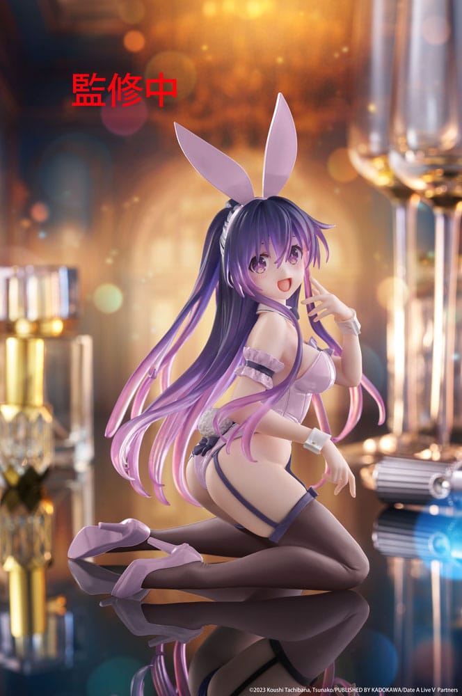 VORBESTELLUNG+ 05/2026 Date A Live PVC-Statue, niedliche Tischfigur Tohka Yatogami (Bunny Ver.), Neuauflage, 13 cm