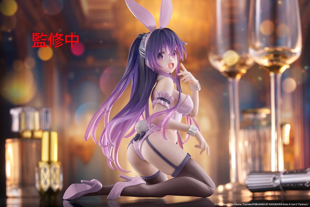 VORBESTELLUNG+ 05/2026 Date A Live PVC-Statue, niedliche Tischfigur Tohka Yatogami (Bunny Ver.), Neuauflage, 13 cm