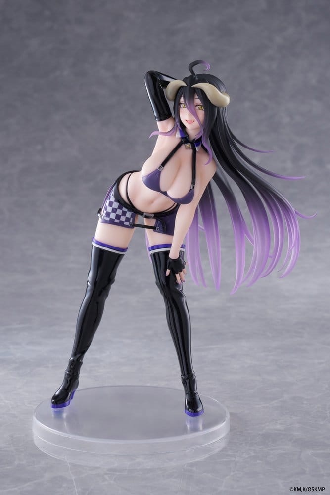 PREORDINE+ 06/2026 Overlord Coreful PVC Statue Albedo Grid Girl Ver. 18 cm