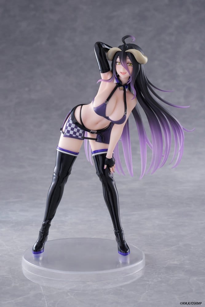 SU ORDINAZIONE Overlord Coreful PVC Statue Albedo Grid Girl Ver. 18 cm