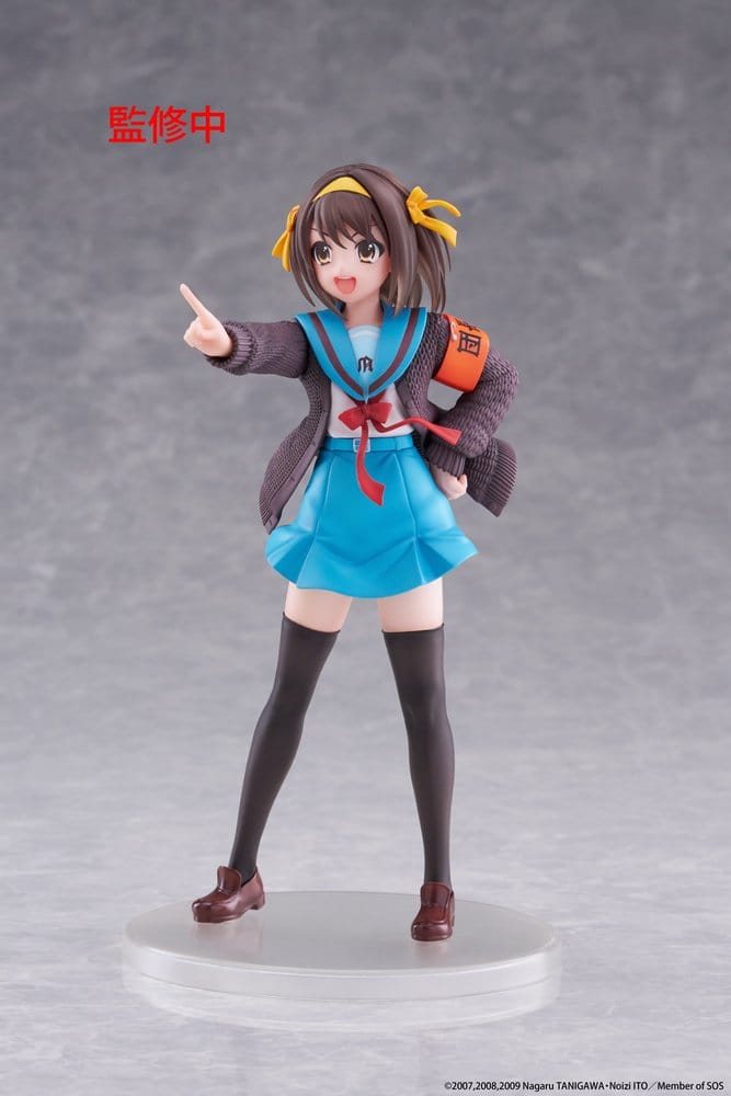 PREORDINE+ 01/2027 The Melancholy of Haruhi Suzumiya Coreful PVC Figure Haruhi Suzumiya 18 cm