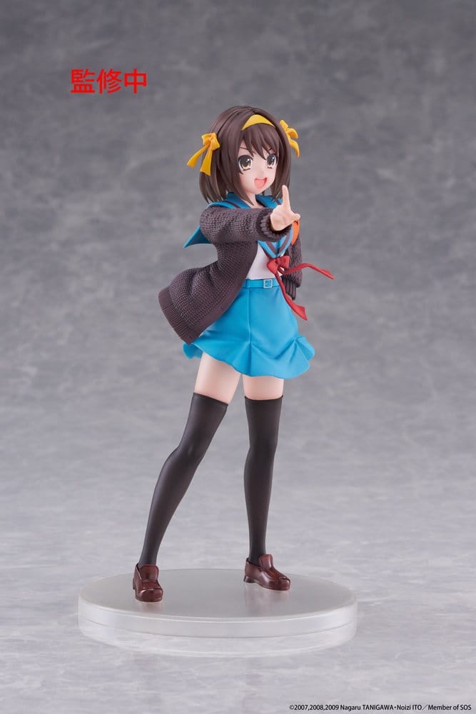 PREORDINE+ 01/2027 The Melancholy of Haruhi Suzumiya Coreful PVC Figure Haruhi Suzumiya 18 cm