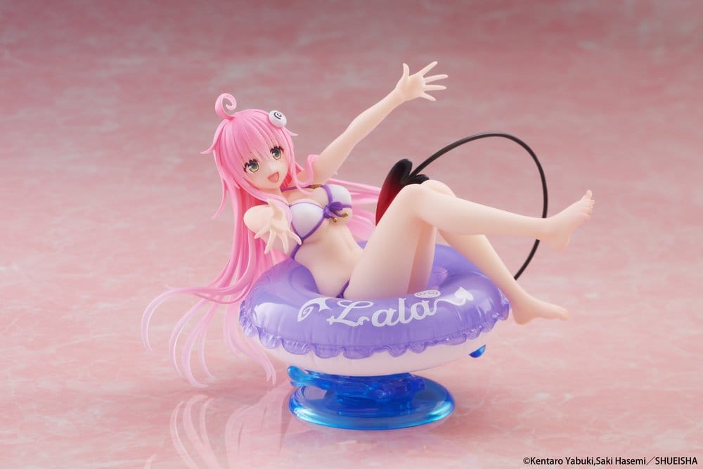 SU ORDINAZIONE To Love-Ru Aqua Float Girls PVC Figure Lala 10 cm