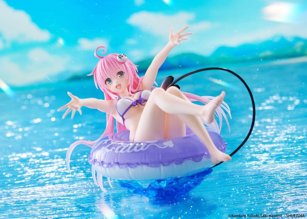 SU ORDINAZIONE To Love-Ru Aqua Float Girls PVC Figure Lala 10 cm