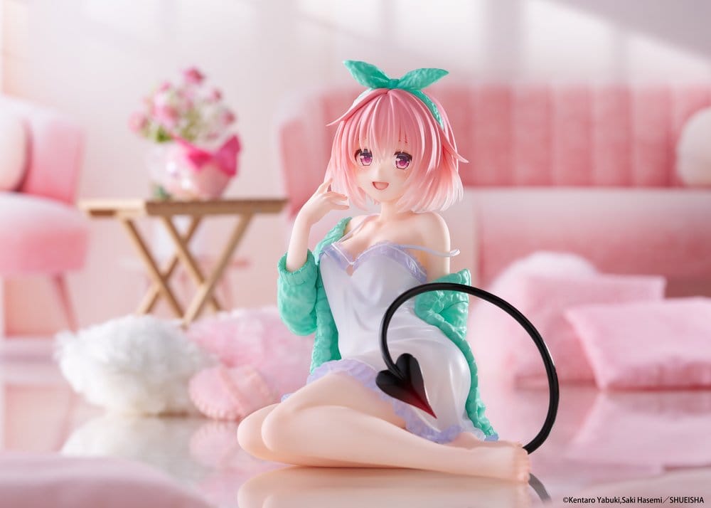 SU ORDINAZIONE To Love-Ru Desktop Cute PVC Figure Momo (Roomwear Ver.) 13 cm