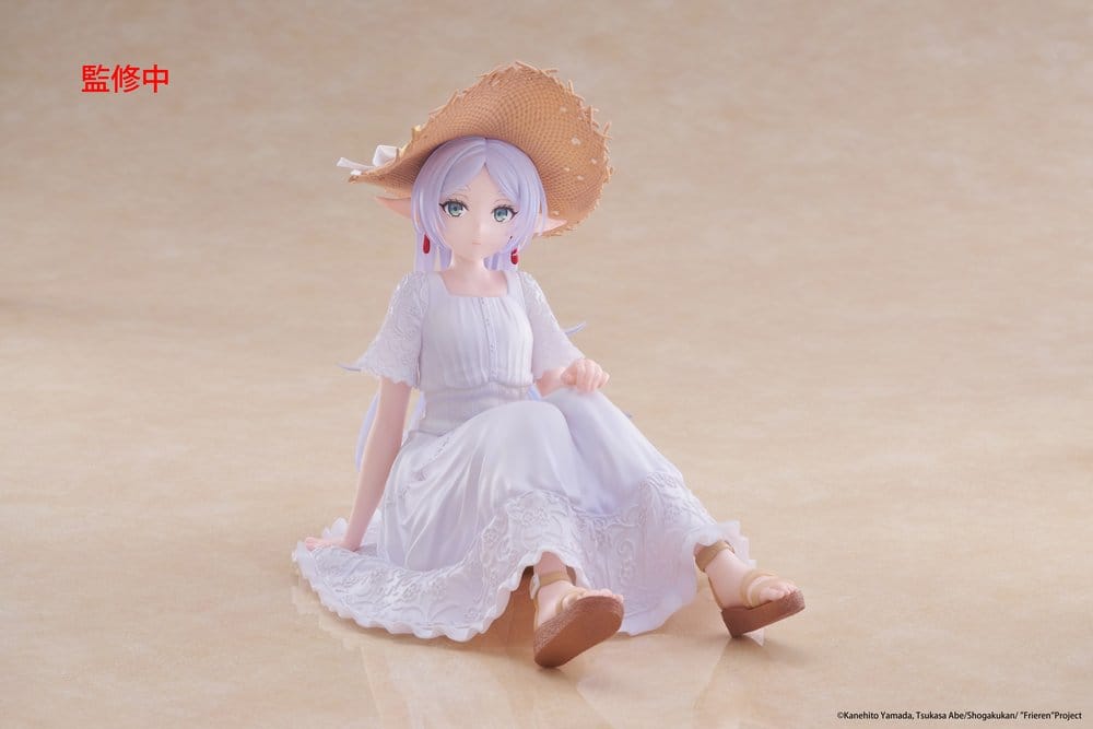 PREORDINE+ 07/2026 Frieren: Beyond Journey's End PVC Statue Desktop Cute Figure Frieren Summer Dress Ver. 13 cm