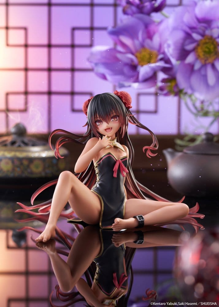PREORDINE+ 10/2026 To Love-Ru Darkness Desktop Cute PVC Figure Nemesis (Chinese Dress Ver.) 13 cm