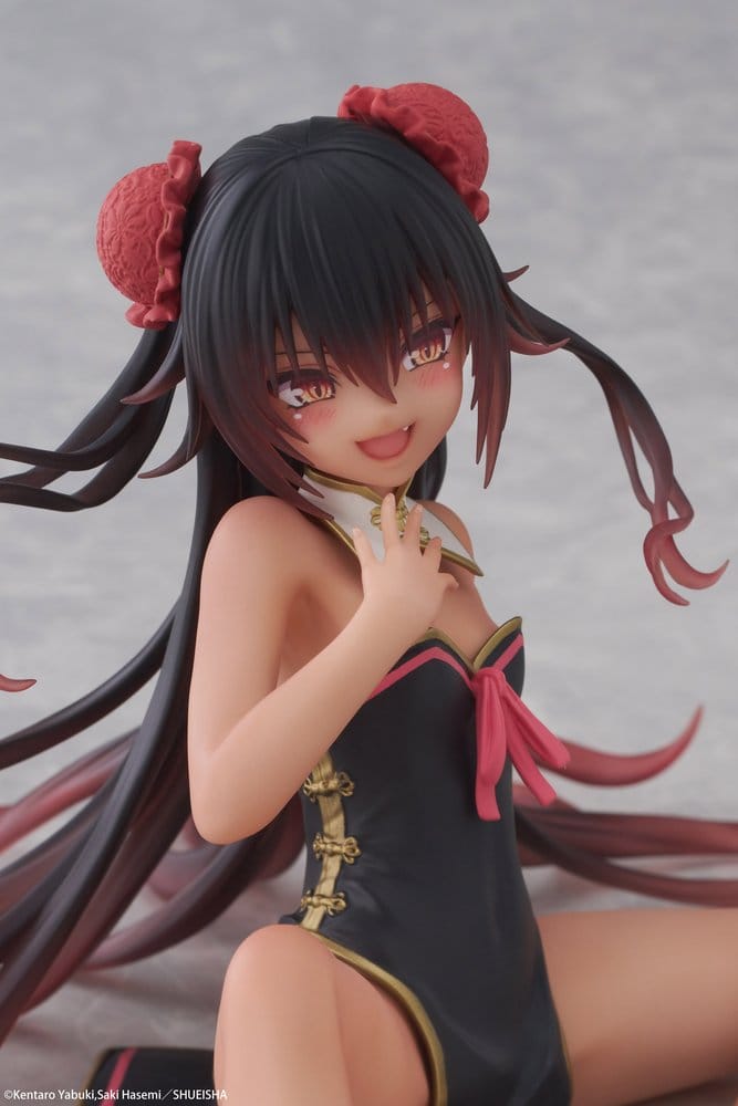 PREORDINE+ 10/2026 To Love-Ru Darkness Desktop Cute PVC Figure Nemesis (Chinese Dress Ver.) 13 cm